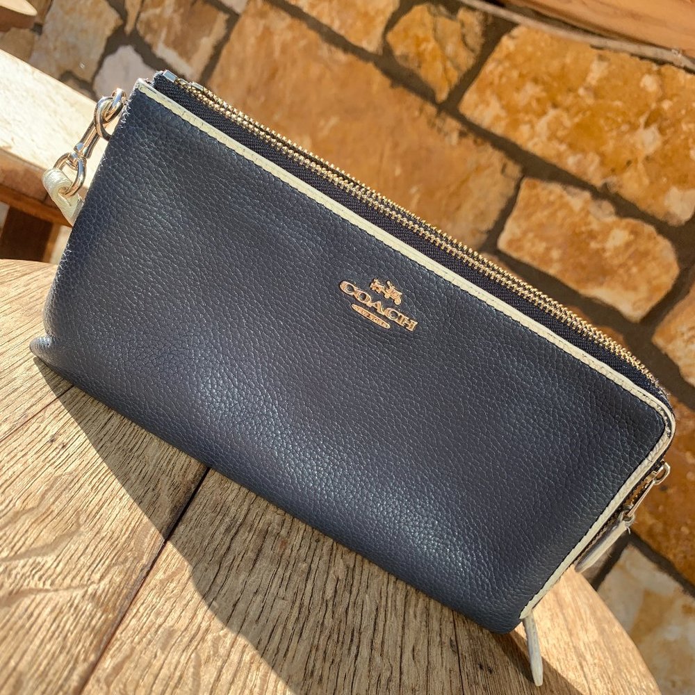 COACH Double Zip Wallet